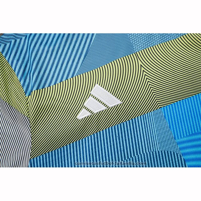 Chandal del Real Madrid Manga Corta 25/26 Azul Verde - Pantalon Corto
